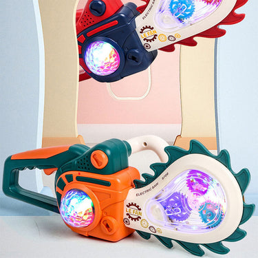 ELECTRIC LUMINOUS MUSIC SAW PRETEND PLAY TOOL